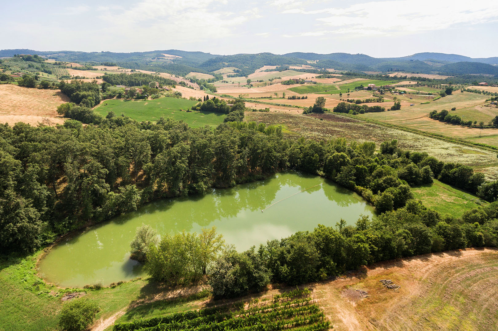 CRETE SENESI, LANDHAUS ZUM VERKAUF, VILLA IN DEN CRETE SENESI, AGRITOURISMUS ZUM VERKAUF