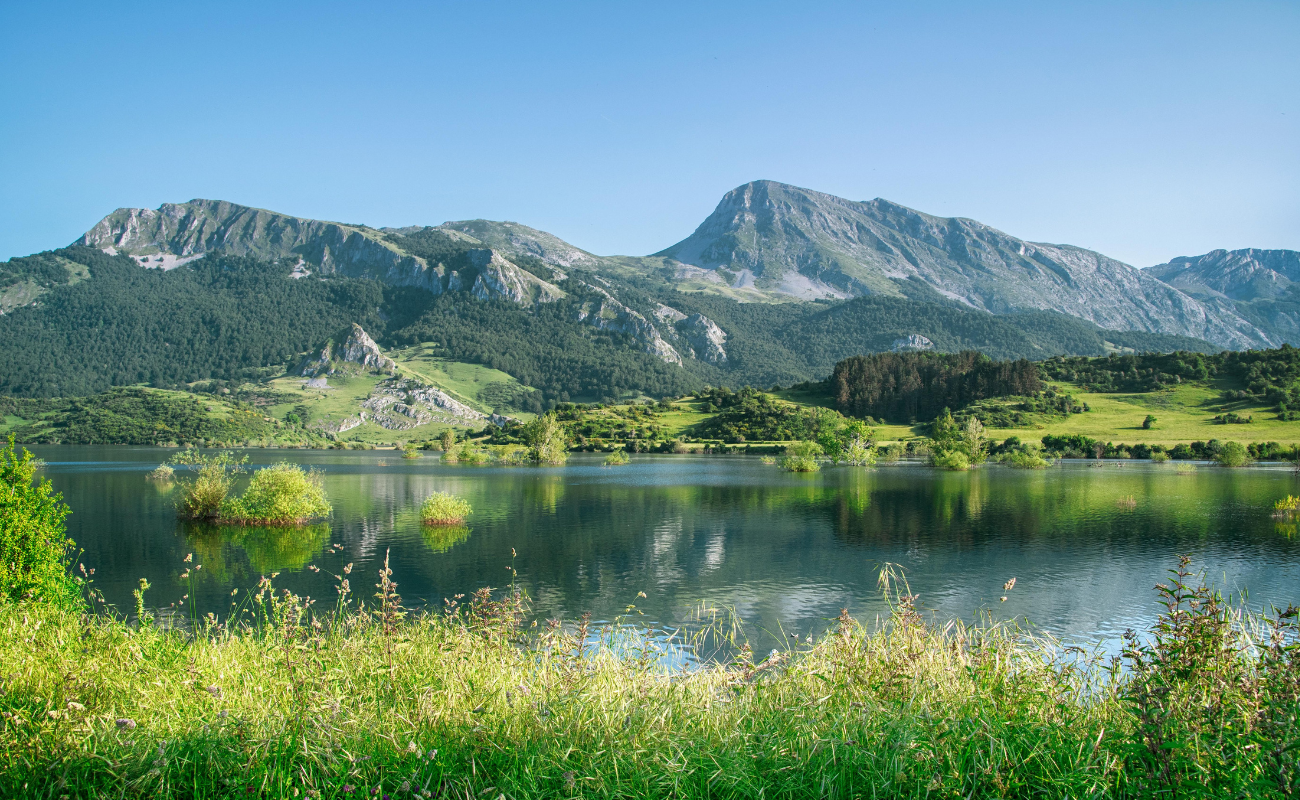 Ein Gebiet, das Gleichgewicht und Natur bewahrt