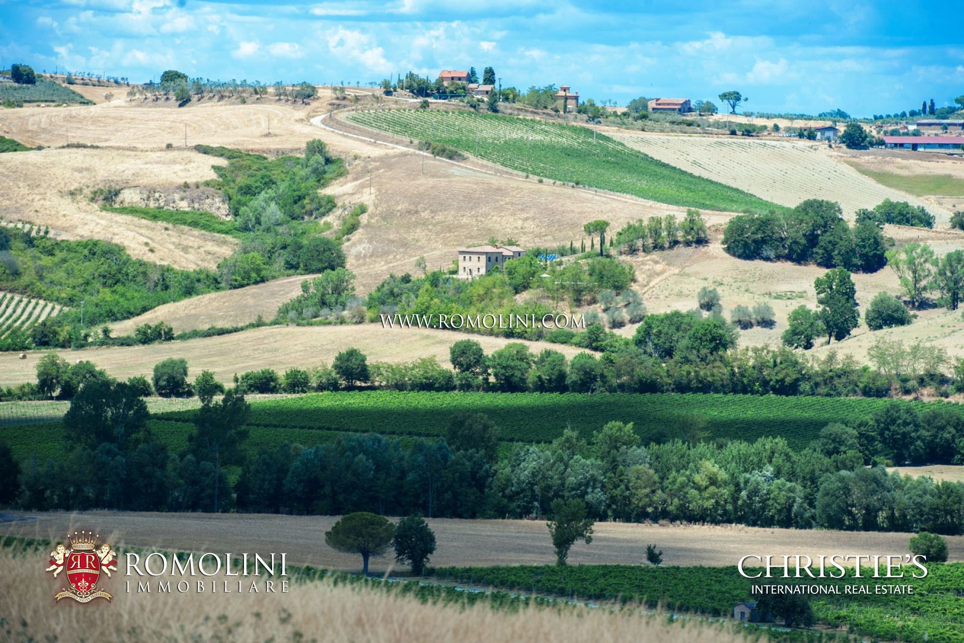LANDHÄUSER, BAUERNHÄUSER, WEINGÜTER, LANDGÜTER, MITTELALTERLICHE TÜRME UND VILLEN IN MONTEPULCIANO