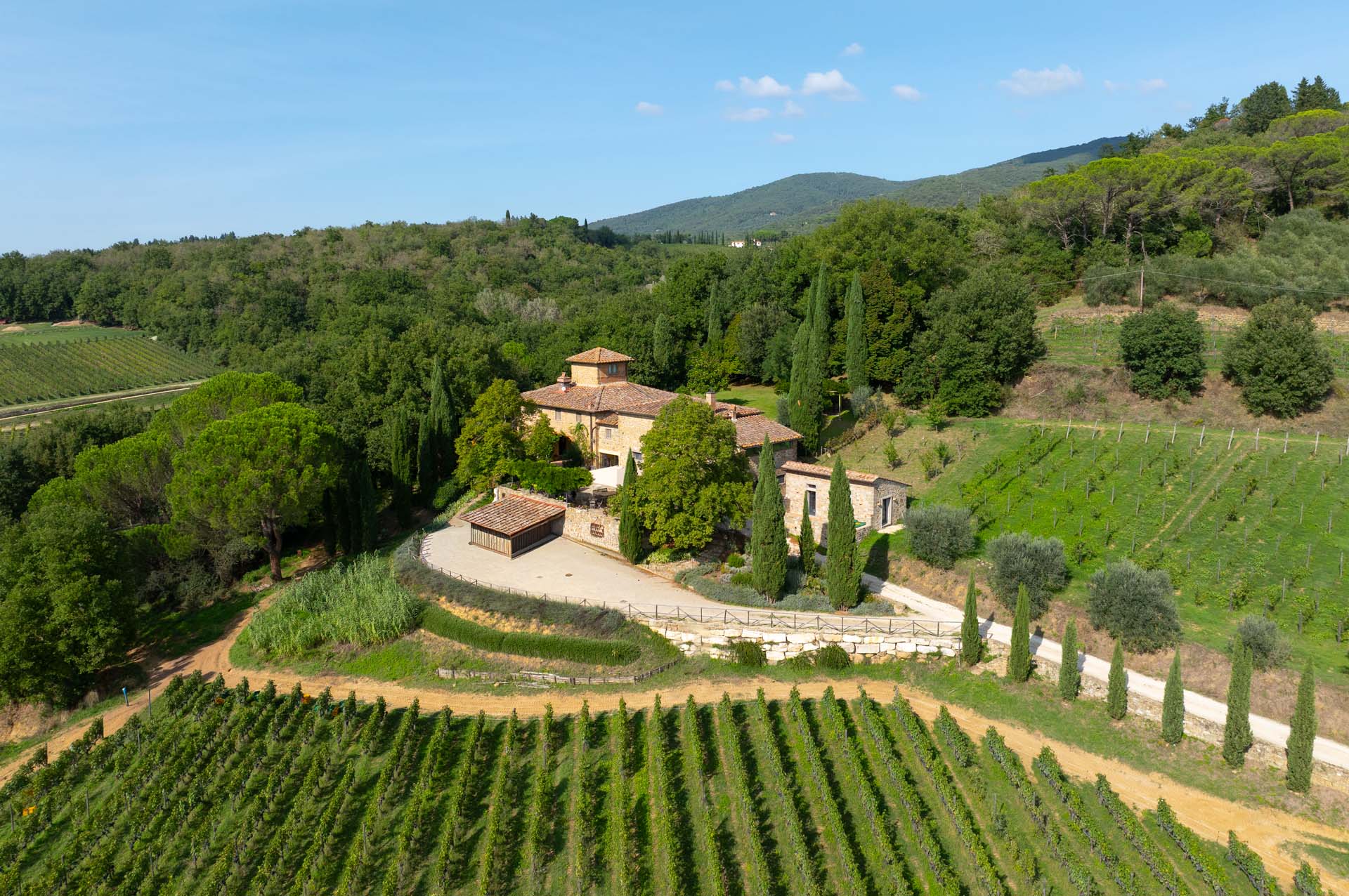 LANDHÄUSER IN DER FLORENZ ZU VERKAUFEN, CHIANTI FLORENCE, FLORENTINISCHE HÜGEL, VALDARNO, MUGELLO 