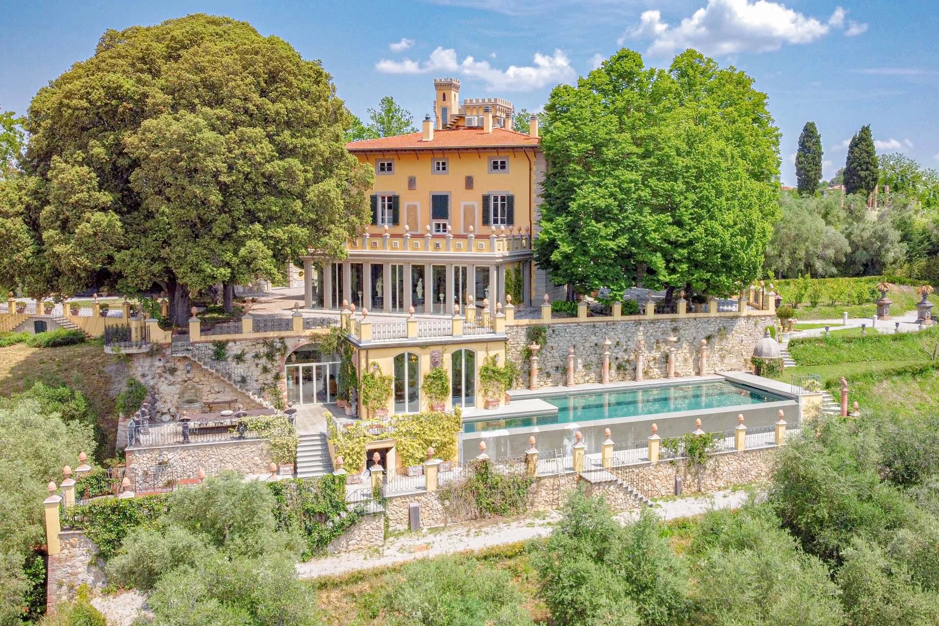 Historic Property with Pool: Integration of Past and Present
