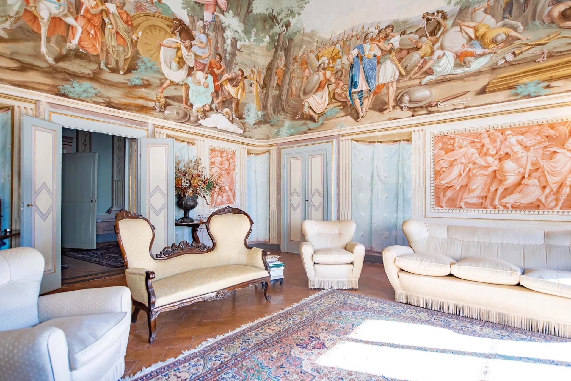 Frescoes, protection, and value over time