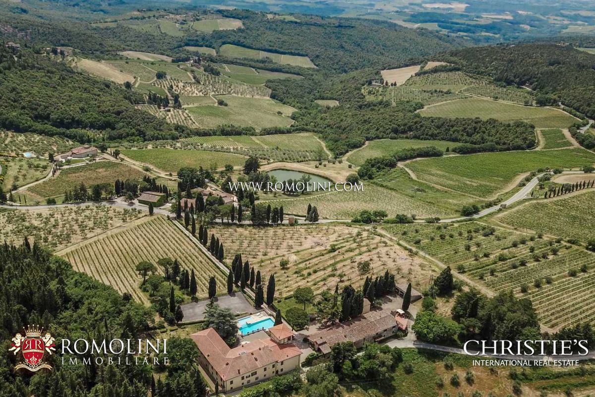 VINEYARDS AND WINERIES, WINE ESTATES FOR SALE CHIANTI CLASSICO, TUSCANY