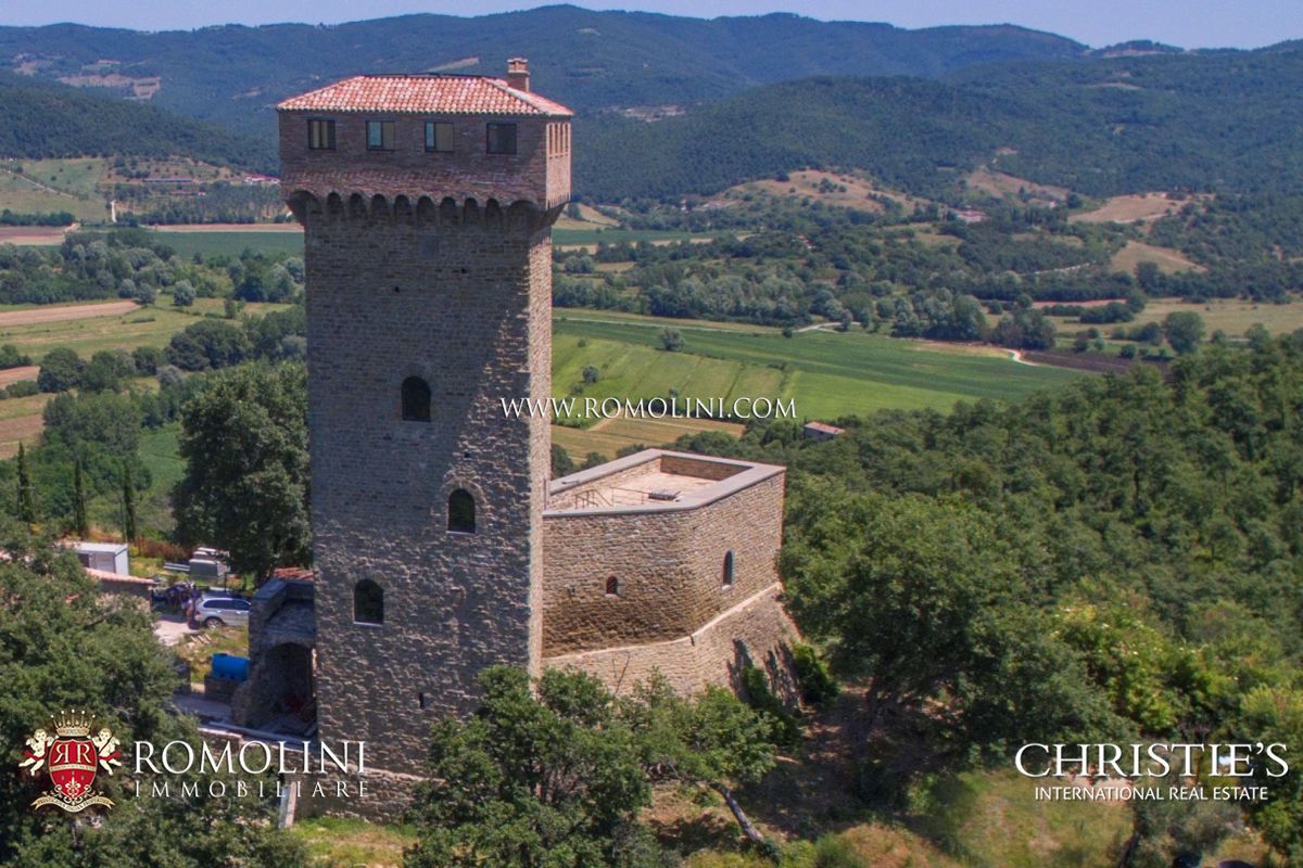 TOWER FOR SALE IN ITALY - LUXURY PROPERTY WITH TOWER FOR SALE IN ITALY