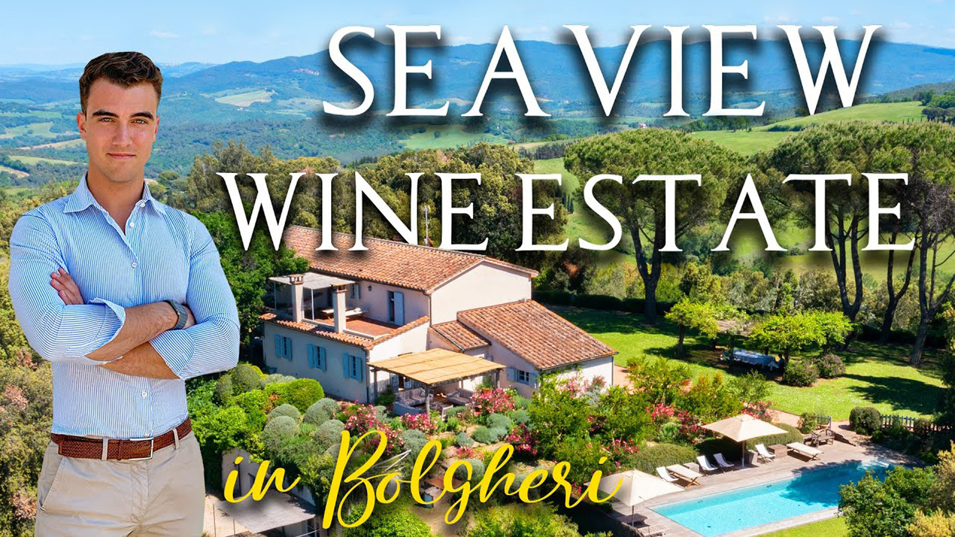 Bolgheri: vino, mare e ville tra le colline etrusche