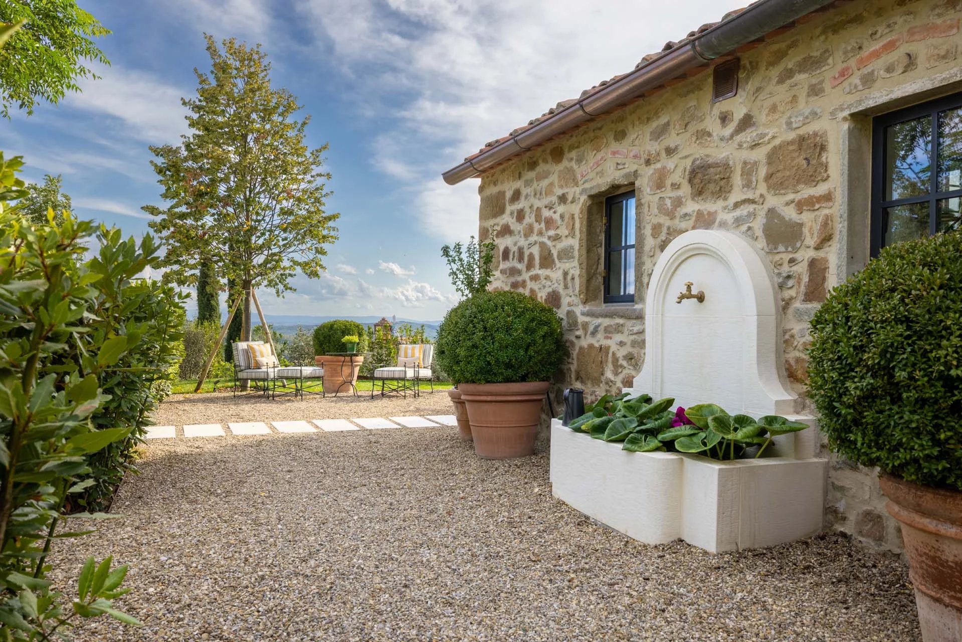 Il casale principale: intimità e convivialità