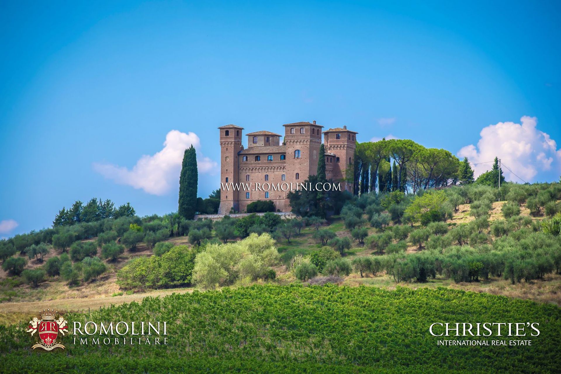 IMMOBILI DI LUSSO IN VENDITA A SIENA - AZIENDE VITIVINICOLE, CASALI, HOTEL, AGRITURISMI