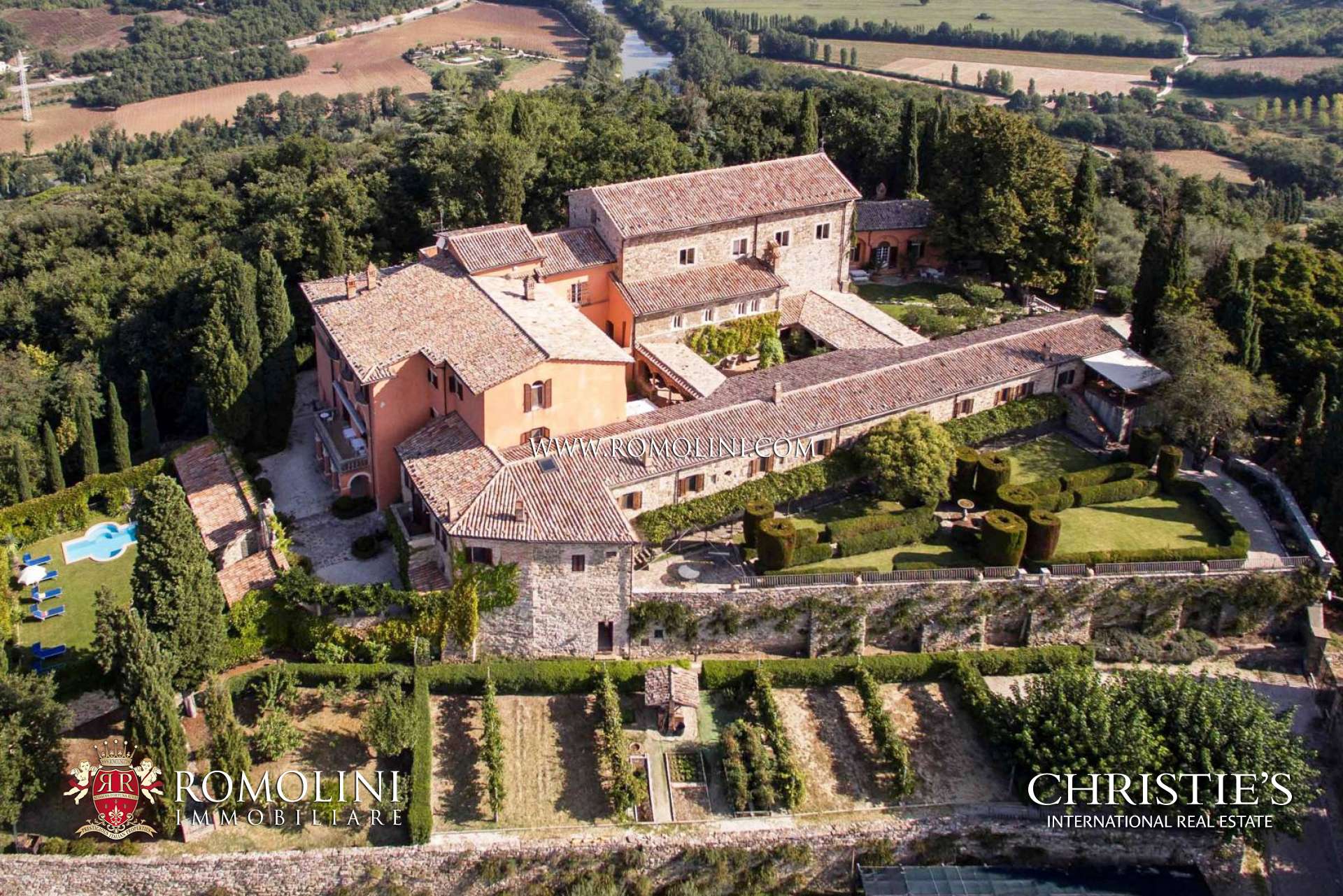 CASALI E VILLE IN VENDITA A TODI - CASTELLI, TORRI MEDIEVALI E TENUTE IN VENDITA, UMBRIA