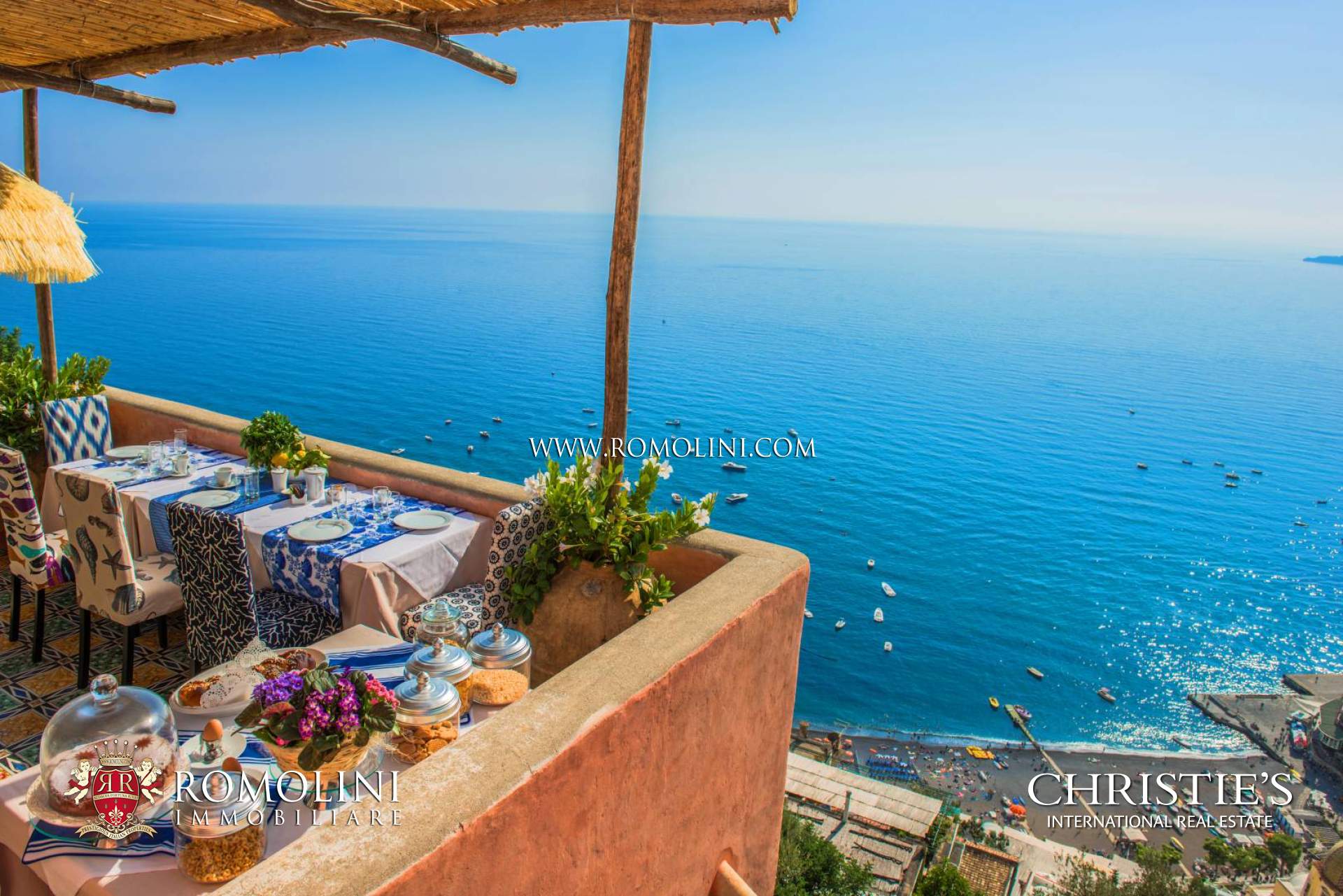 VILLE DI LUSSO, VILLE VISTA MARE, APPARTAMENTI E PALAZZI STORICI IN VENDITA, POSITANO